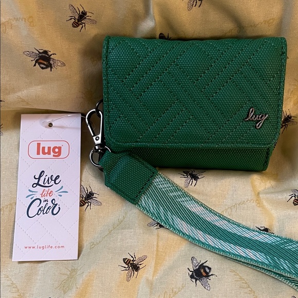 Lug Pedicab wallet Matte luxe with Matching Matte Luce strap! NWT - Picture 1 of 11